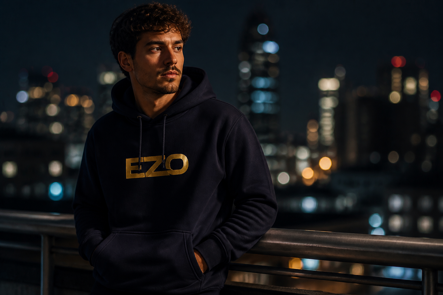 Худи EZO · on model