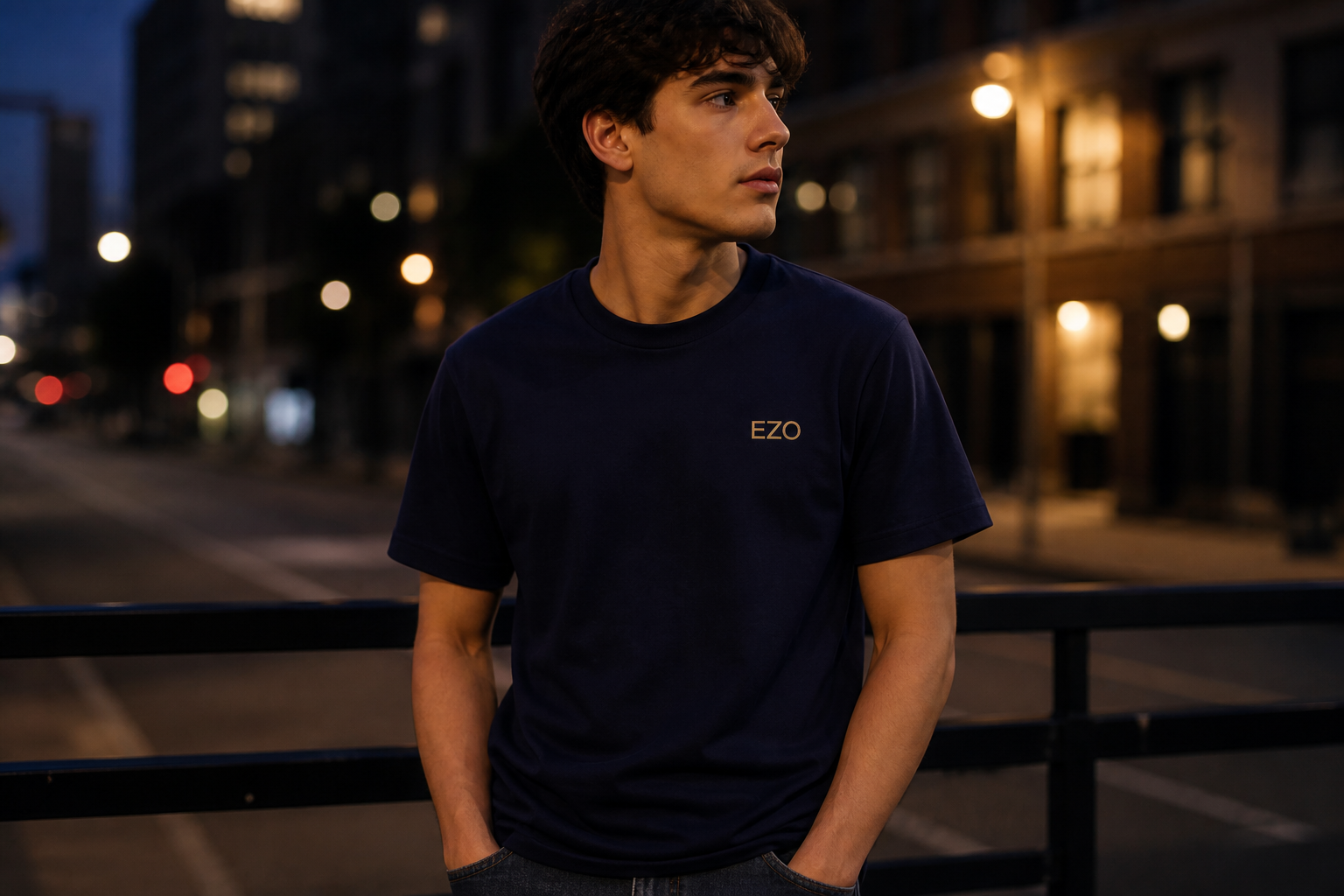 Футболка EZO · on model